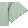 image:imageCOOFANDY Mens Button Down Shirt Short Sleeve Dress Shirt Casual Beach Summer Wedding ShirtLight Greenflower