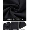 image:imageCOOFANDY Mens Button Down Shirts Short Sleeve Casual Shirt Cotton Summer Beach Linen Wedding ShirtsBlack