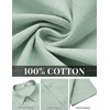 image:imageCOOFANDY Mens Button Down Shirts Short Sleeve Casual Shirt Cotton Summer Beach Linen Wedding ShirtsLight Green