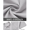image:imageCOOFANDY Mens Button Down Shirts Short Sleeve Casual Shirt Cotton Summer Beach Linen Wedding ShirtsLight Grey