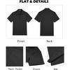 image:imageCOOFANDY Mens Button Down Shirts Short Sleeve Casual Shirts Summer Beach Linen Shirts with PocketBlack