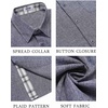 image:imageCOOFANDY Mens Button Down Shirts Short Sleeve Casual Summer Beach Vacation Wedding Shirt with PocketDark Blue