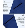 image:imageCOOFANDY Mens Casual Blazer Jacket Slim Fit Sports Coat Business Suit Jackets One ButtonRoyal Blue