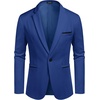image:imageCOOFANDY Mens Casual Blazer Jacket Slim Fit Sports Coat Business Suit Jackets One ButtonRoyal Blue
