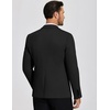 image:imageCOOFANDY Mens Casual Blazer Knit Sport Coat Lightweight Two Button Suit JacketBlack