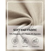 image:imageCOOFANDY Mens Casual Blazer Knit Sport Coat Lightweight Two Button Suit JacketLight Khaki
