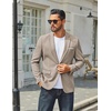 image:imageCOOFANDY Mens Casual Blazer One Button Sport Coats Lightweight Suit JacketKhaki