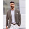 image:imageCOOFANDY Mens Casual Blazer One Button Sport Coats Lightweight Suit JacketTea Grey