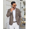 image:imageCOOFANDY Mens Casual Blazer One Button Sport Coats Lightweight Suit JacketTea Grey