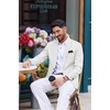 image:imageCOOFANDY Mens Casual Blazer One Button Sport Coats Lightweight Suit JacketWhite