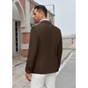 image:imageCOOFANDY Mens Casual Blazer Regular Fit Lightweight Two Button Sport Coat Suit JacketBrown