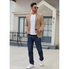 image:imageCOOFANDY Mens Casual Blazer Regular Fit Lightweight Two Button Sport Coat Suit JacketKhaki
