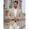 image:imageCOOFANDY Mens Casual Blazer Regular Fit Lightweight Two Button Sport Coat Suit JacketLight Khaki