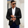 image:imageCOOFANDY Mens Casual Blazer Slim Fit Sport Coat Lightweight Two Button Suit JacketsBlack