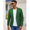 image:imageCOOFANDY Mens Casual Blazer Slim Fit Sport Coat Lightweight Two Button Suit JacketsGreen