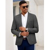 image:imageCOOFANDY Mens Casual Blazer Slim Fit Sport Coat Lightweight Two Button Suit JacketsLinen Black