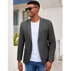 image:imageCOOFANDY Mens Casual Blazer Slim Fit Sport Coat Lightweight Two Button Suit JacketsLinen Black