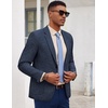 image:imageCOOFANDY Mens Casual Blazer Slim Fit Sport Coat Lightweight Two Button Suit JacketsNavy Blue