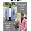 image:imageCOOFANDY Mens Casual Blazer Slim Fit Sport Coat Lightweight Two Button Suit JacketsPlaid Blazer Sky Blue