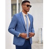 image:imageCOOFANDY Mens Casual Blazer Slim Fit Sport Coat Lightweight Two Button Suit JacketsRoyal Blue