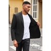 image:imageCOOFANDY Mens Casual Blazer Slim Fit Suit Jacket Lightweight Knit Sport Coat Two Button Blazer JacketBlack