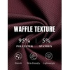 image:imageCOOFANDY Mens Casual Blazer Slim Fit Suit Jacket Lightweight Knit Sport Coat Two Button Blazer JacketBurgundy