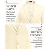 image:imageCOOFANDY Mens Casual Blazer Slim Fit Suit Jackets Two Button Lightweight Knit Sport CoatBeige