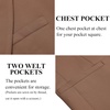 image:imageCOOFANDY Mens Casual Blazer Slim Fit Suit Jackets Two Button Lightweight Knit Sport CoatBrown