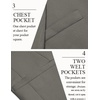 image:imageCOOFANDY Mens Casual Blazer Slim Fit Suit Jackets Two Button Lightweight Knit Sport CoatDark Grey