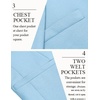image:imageCOOFANDY Mens Casual Blazer Slim Fit Suit Jackets Two Button Lightweight Knit Sport CoatLight Blue