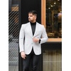 image:imageCOOFANDY Mens Casual Blazer Slim Fit Suit Jackets Two Button Lightweight Knit Sport CoatLight Grey