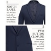 image:imageCOOFANDY Mens Casual Blazer Slim Fit Suit Jackets Two Button Lightweight Knit Sport CoatNavy Blue