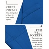 image:imageCOOFANDY Mens Casual Blazer Slim Fit Suit Jackets Two Button Lightweight Knit Sport CoatRoyal Blue