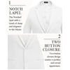 image:imageCOOFANDY Mens Casual Blazer Slim Fit Suit Jackets Two Button Lightweight Knit Sport CoatWhite