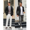 image:imageCOOFANDY Mens Casual Blazer Slim Fit Two Buttons Sport Coat Lightweight Suit JacketBlack