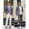 image:imageCOOFANDY Mens Casual Blazer Slim Fit Two Buttons Sport Coat Lightweight Suit JacketGrey