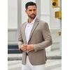 image:imageCOOFANDY Mens Casual Blazer Slim Fit Two Buttons Sport Coat Lightweight Suit JacketKhaki