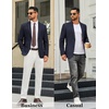 image:imageCOOFANDY Mens Casual Blazer Slim Fit Two Buttons Sport Coat Lightweight Suit JacketNavy Blue