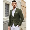 image:imageCOOFANDY Mens Casual Blazer Suit Jackets One Button Sport Coats Lightweight Business Sports JacketsArmy Green