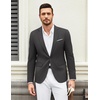 image:imageCOOFANDY Mens Casual Blazer Suit Jackets One Button Sport Coats Lightweight Business Sports JacketsDark Gray