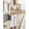 image:imageCOOFANDY Mens Casual Blazer Suit Jackets One Button Sport Coats Lightweight Business Sports JacketsKhaki