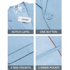 image:imageCOOFANDY Mens Casual Blazer Suit Jackets One Button Sport Coats Lightweight Business Sports JacketsLight Blue