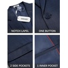 image:imageCOOFANDY Mens Casual Blazer Suit Jackets One Button Sport Coats Lightweight Business Sports JacketsNavy Blue