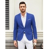 image:imageCOOFANDY Mens Casual Blazer Suit Jackets One Button Sport Coats Lightweight Business Sports JacketsRoyal Blue