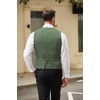 image:imageCOOFANDY Mens Casual Business Vests Lightweight Waistcoat Slim Fit Suit VestArmy Green