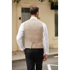 image:imageCOOFANDY Mens Casual Business Vests Lightweight Waistcoat Slim Fit Suit VestBeige