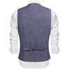 image:imageCOOFANDY Mens Casual Business Vests Lightweight Waistcoat Slim Fit Suit VestBlue