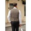 image:imageCOOFANDY Mens Casual Business Vests Lightweight Waistcoat Slim Fit Suit VestBrown