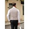 image:imageCOOFANDY Mens Casual Business Vests Lightweight Waistcoat Slim Fit Suit VestChampagne