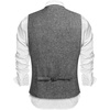 image:imageCOOFANDY Mens Casual Business Vests Lightweight Waistcoat Slim Fit Suit VestGrey